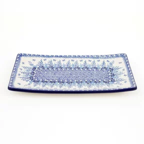 Tacka ceramiczna C26 30/16,5cm<br> 3277X Kwiat ostróżki